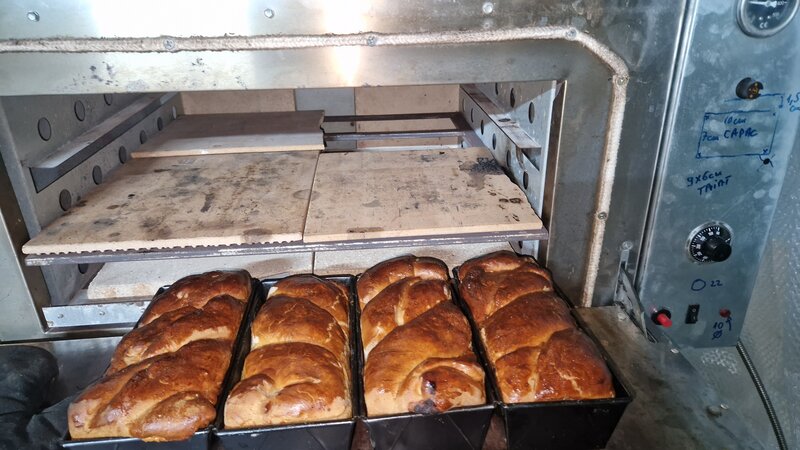 Cuptor cozonaci paine patiserie pizza, pe gaz eco 66 x 66 cm